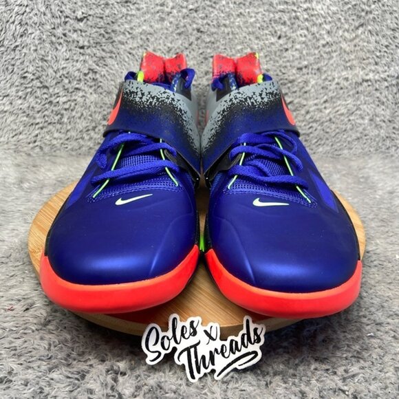 Nike KD 4 \'Nerf\' Size 14 Men Basketball Concord Electric Green FQ8180-400 main image 4